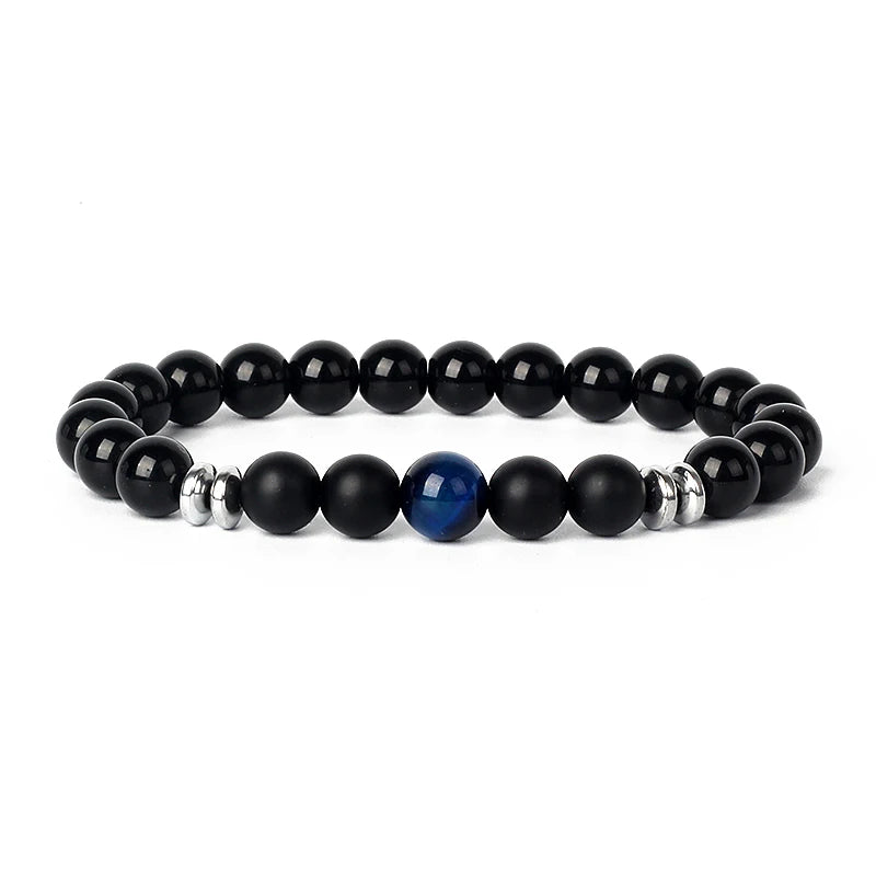 Hematite Magnetic Bracelet Man Weight Loss Bracelet Natural Stone Magnetic Bracelet Slimming Woman Health Care Therapy Jewelry