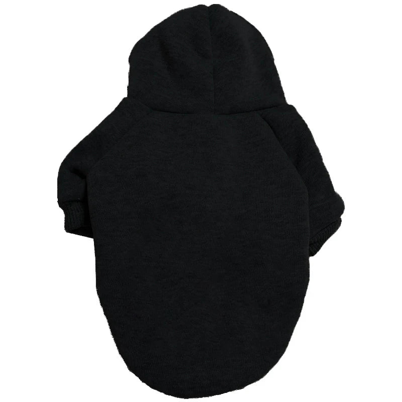Solid Dog Jacket Coat Hoodies Sweatshirt  pet Clothes for Samll Medium Large Dogs Labrador French Bulldog Yorkshire Outfit S-9XL