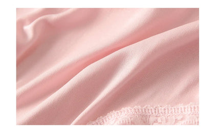 Natural silk high waist Briefs big plus size underwear women transparent seamless woman panties bragas mujer panty