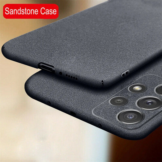 Ultra-Thin Slim Matte Sandstone Case For Samsung Galaxy A17 A55 A54 A53 S26 S25 S22 S23 S24 Ultra Plus Shockproof Hard PC Case