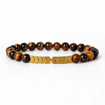 Hematite Magnetic Bracelet Man Weight Loss Bracelet Natural Stone Magnetic Bracelet Slimming Woman Health Care Therapy Jewelry