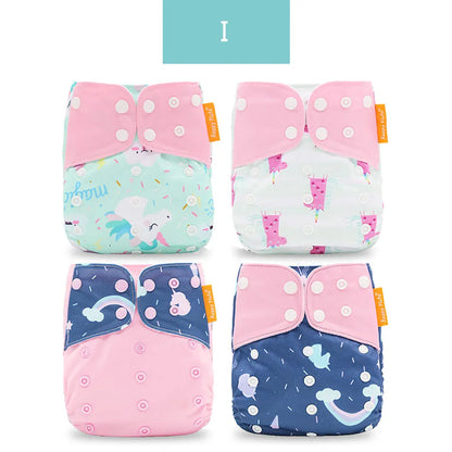 Washable Pocket Diaper – Adjustable Reusable Baby Diaper Cover | Absorbent Ecological Nappy