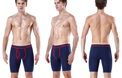 SRBONITOS Long Boxer For Men Underwear High Quality Coton Men's Panties Man Underpants Boxershorts Shorts Calvin Calecon Sexy