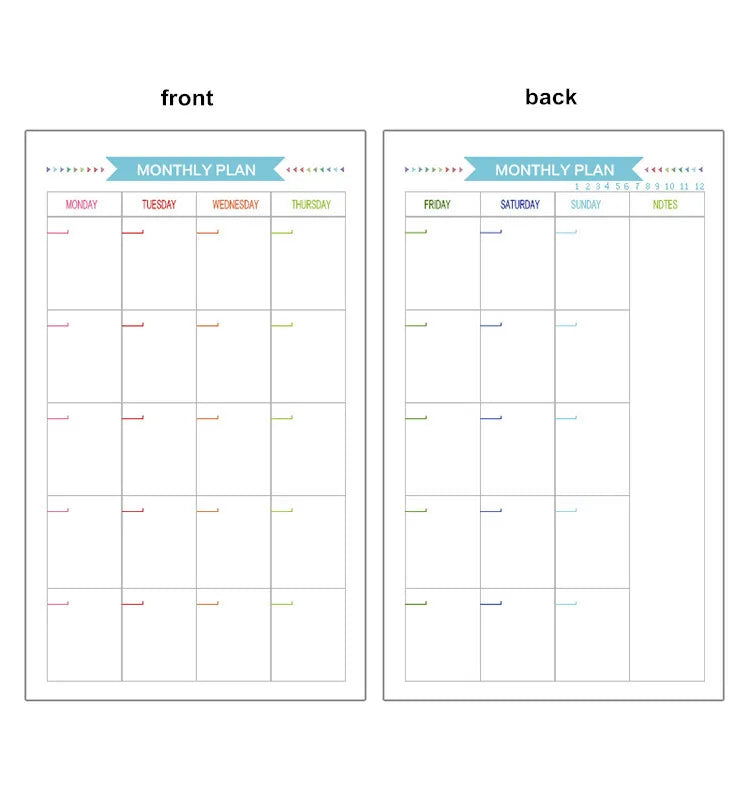 Laser Notebook Planner - A5 Organizer Binder With PVC Cover & Durable Journal Case
