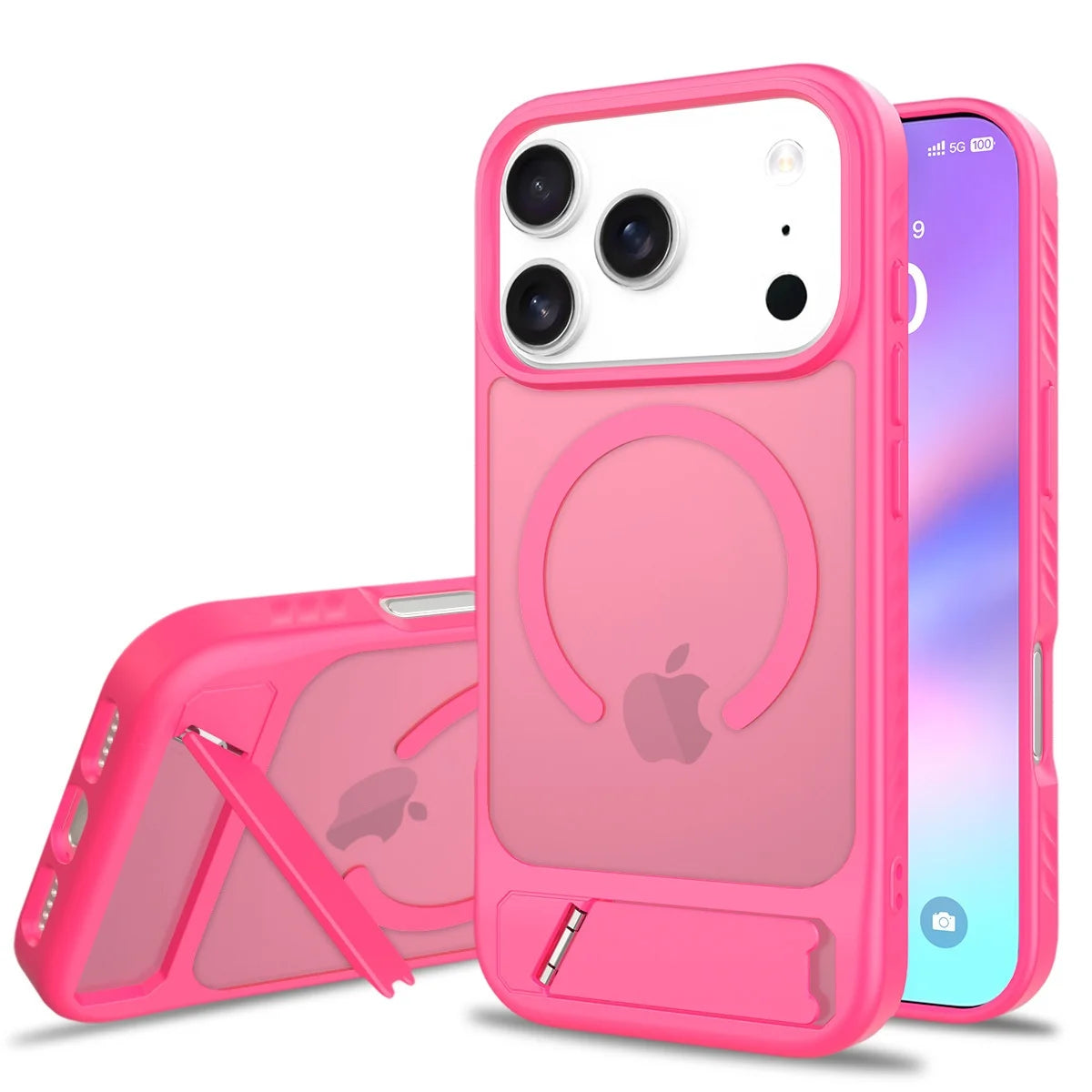 Fengshang Magnetic Stand Case for iPhone 17 Pro - Invisible Protective Cover - ZOOMNSTORE