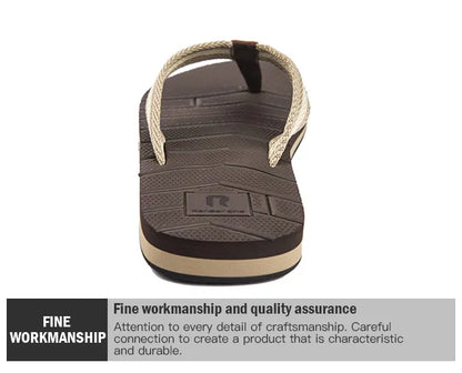 Summer Flip Flops Men Drainage Non-Slip Design Men Beach Shoes Outdoor Comfort Flip Flops Men Big Size 50 Zapatos De Hombre