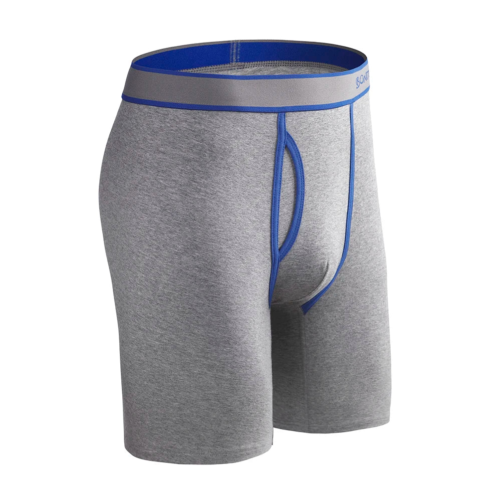 SRBONITOS Long Boxer For Men Underwear High Quality Coton Men's Panties Man Underpants Boxershorts Shorts Calvin Calecon Sexy