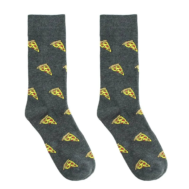 Funny Alien Shark Cotton Socks - Unisex Novelty Crew Socks - ZOOMNSTORE