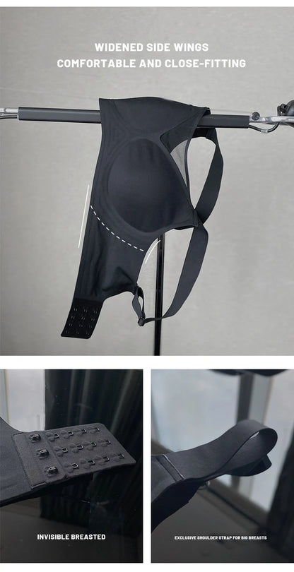 MeooLiisy C to F Cup Plus Size Tube Top Underwear Minimizer Seamless Active Bras Wireless Surper Comfortable Lingerie  XXXXL