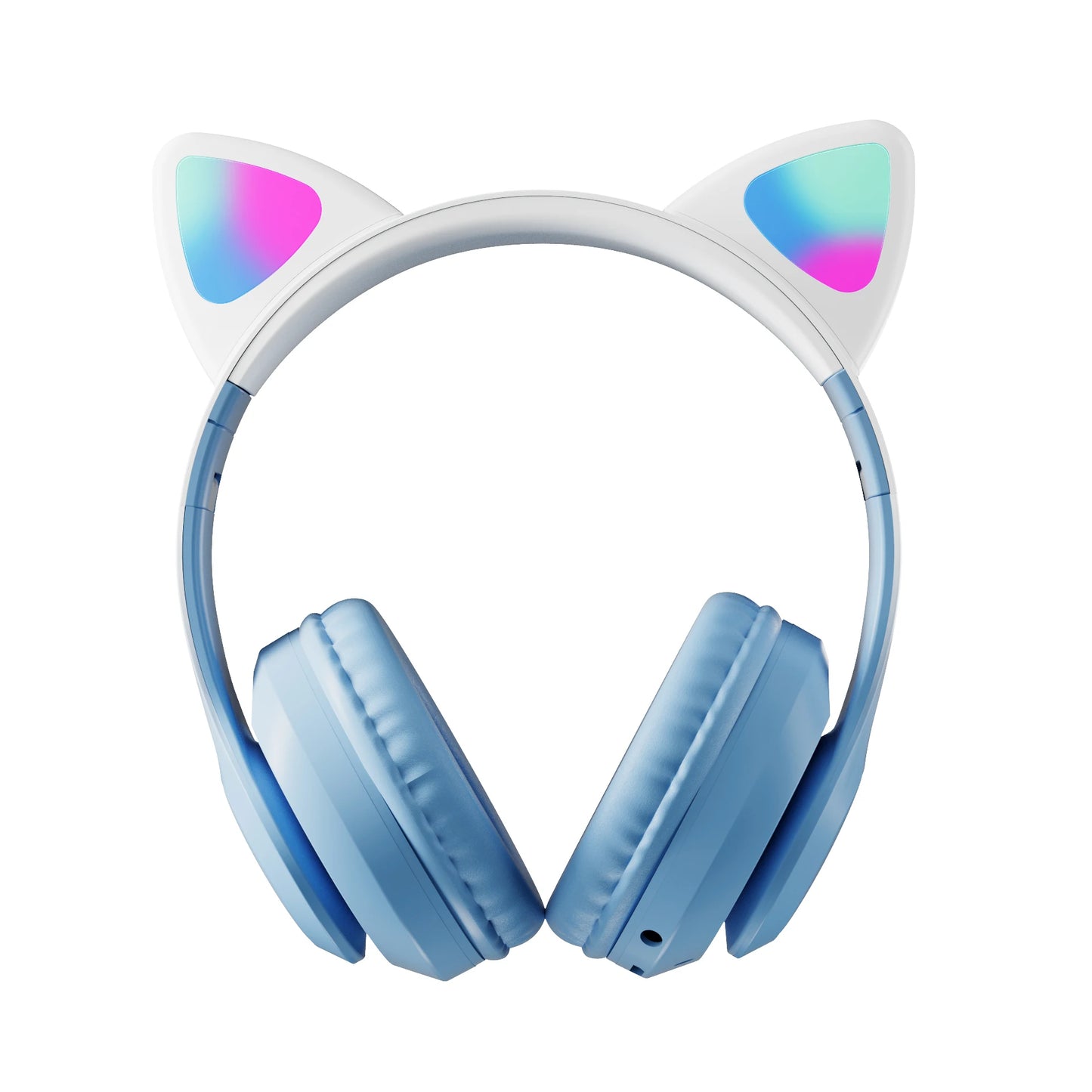 Wireless Cat Ear Headphones – Kids Gaming Headset With Microphone & RGB Lights