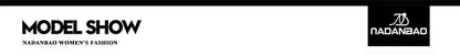Nadanbao Swimsuits One-Piece Women Swimwear Long Sleeve Fashion Floral Printing Bodysuit Summer Beach Party Surfing Beachwear