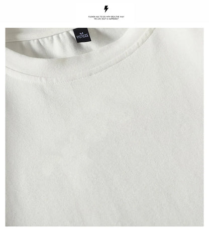LEGIBLE 2025 Summer Men's T Shirt Casual Loose Cotton Short Sleeve T-Shirt Mens Top Tee shirt Men