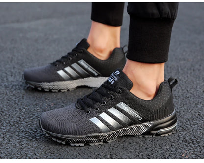 Men's Mesh Breathable Casual Shoes Non-Slip Stable Shock Absorption Lightweight Sneakers Couple Basket Homme 2020 la sportiva