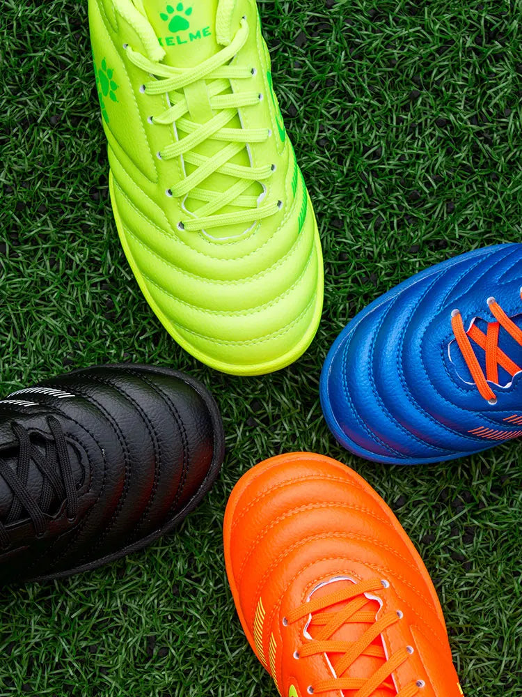 KELME Men Training TF Soccer Shoes Artificial Grass Anti-Slippery Youth Football Shoes AG Sports Training Shoes   871701