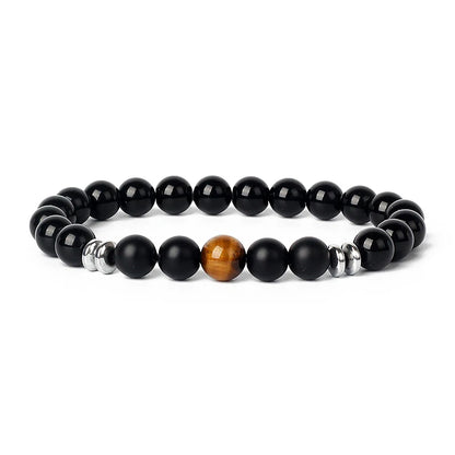 Hematite Magnetic Bracelet Man Weight Loss Bracelet Natural Stone Magnetic Bracelet Slimming Woman Health Care Therapy Jewelry