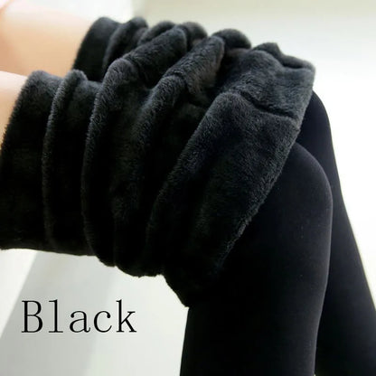 Warm Winter Leggings - High Waist Velvet Thermal Pants Plus Size Women S-5XL