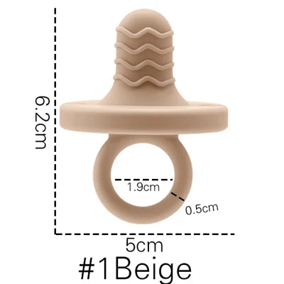 Silicone Baby Pacifier – BPA Free Food Grade Chewable Nursing Teething Aid