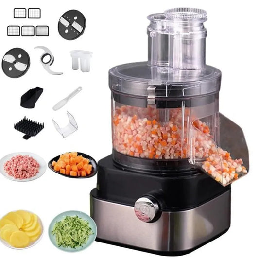 6L Garlic  Meat Mince Machine - Small Vegetable Slicer  Cutter - ZOOMNSTORE