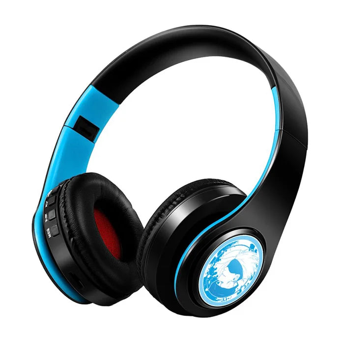 Cosplay Anime Jujutsu Kaisen Gojou Satoru Hint Tone Wireless Bluetooth Headset Head Mounted Plug In Card Mobile Phone Headphones