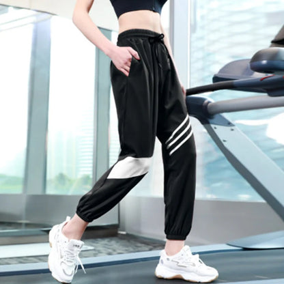 Sports Pants Autumn Women Loose Yoga Pants Sports Trousers Exercise Fitness Running Jogging Trousers Workout Sport Pants