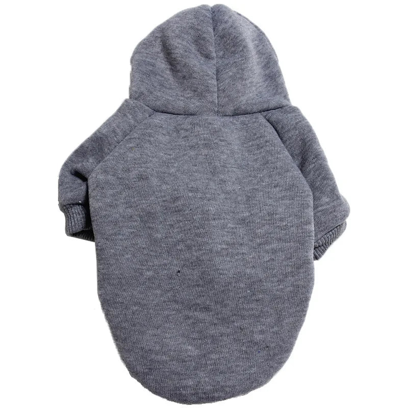 Solid Dog Jacket Coat Hoodies Sweatshirt  pet Clothes for Samll Medium Large Dogs Labrador French Bulldog Yorkshire Outfit S-9XL