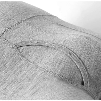 Cotton Mens Underwear Men's Boxer  Waistband Anti-Wear Leg High Waist Warm Waist Protection Sports Male Shorts Head Men Panties