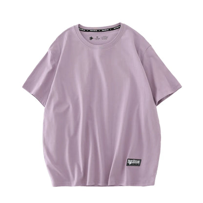 WAVLATII New Women 100% Cotton T shirts Female Green Fashion Oversized Streetwear Short Sleeve Tees Tops for Summer