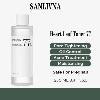 Heartleaf 77 Toner - Natural Houttuynia Cordata Moisturizing Skin Care - ZOOMNSTORE