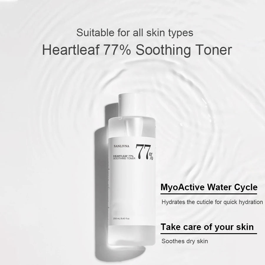 Heartleaf 77 Toner - Natural Houttuynia Cordata Moisturizing Skin Care - ZOOMNSTORE