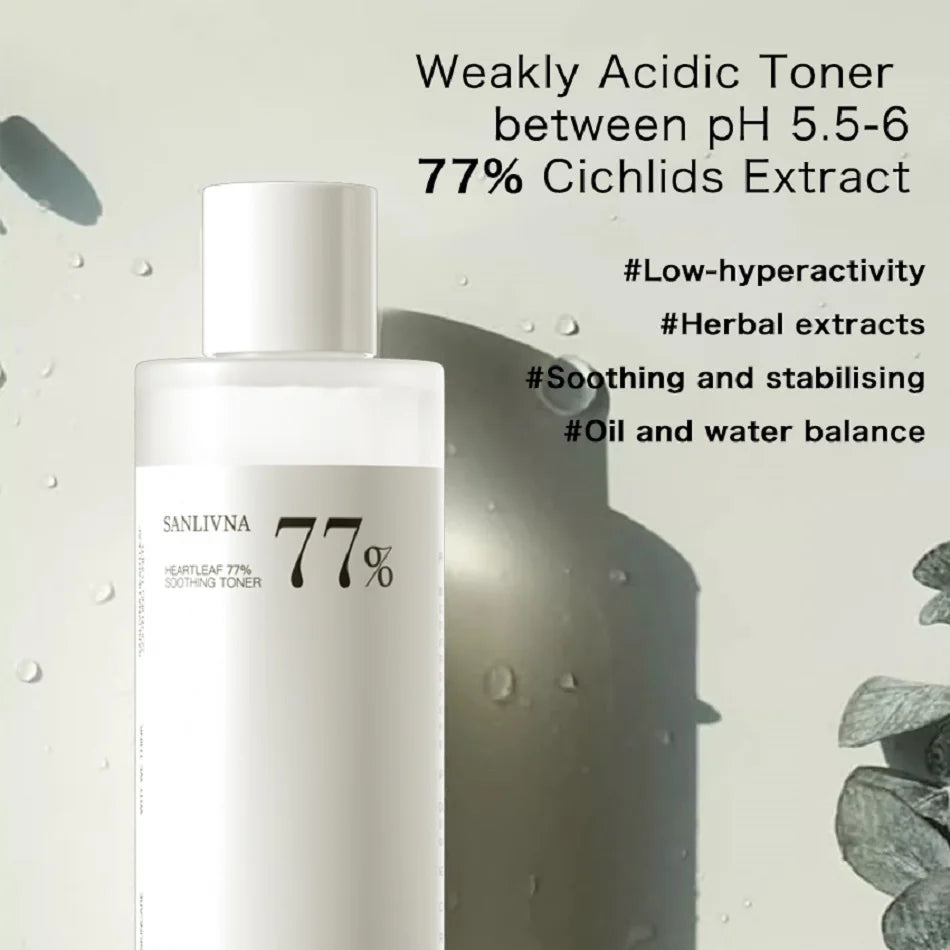 Heartleaf 77 Toner - Natural Houttuynia Cordata Moisturizing Skin Care - ZOOMNSTORE