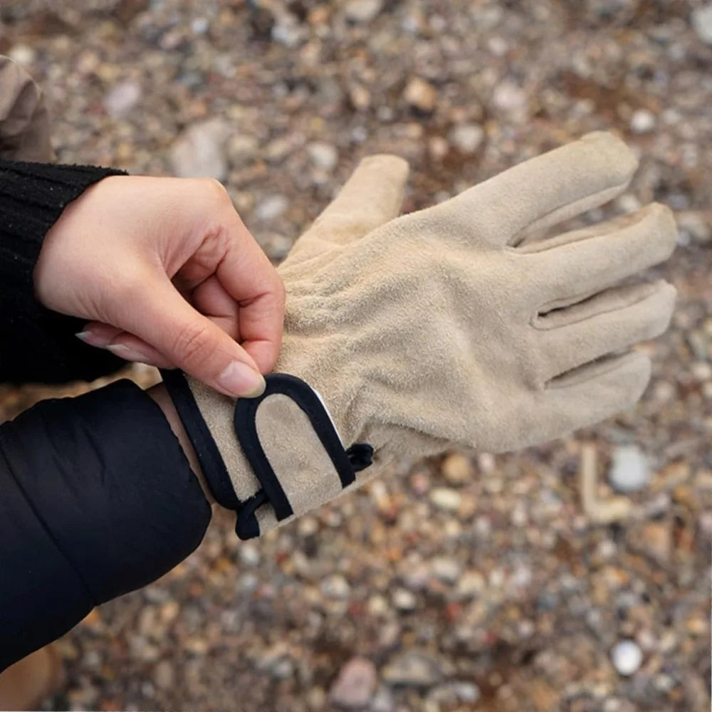 Heat Resistant Gloves - Fireproof Barbecue Gloves for Outdoor Cooking & Camping - ZOOMNSTORE