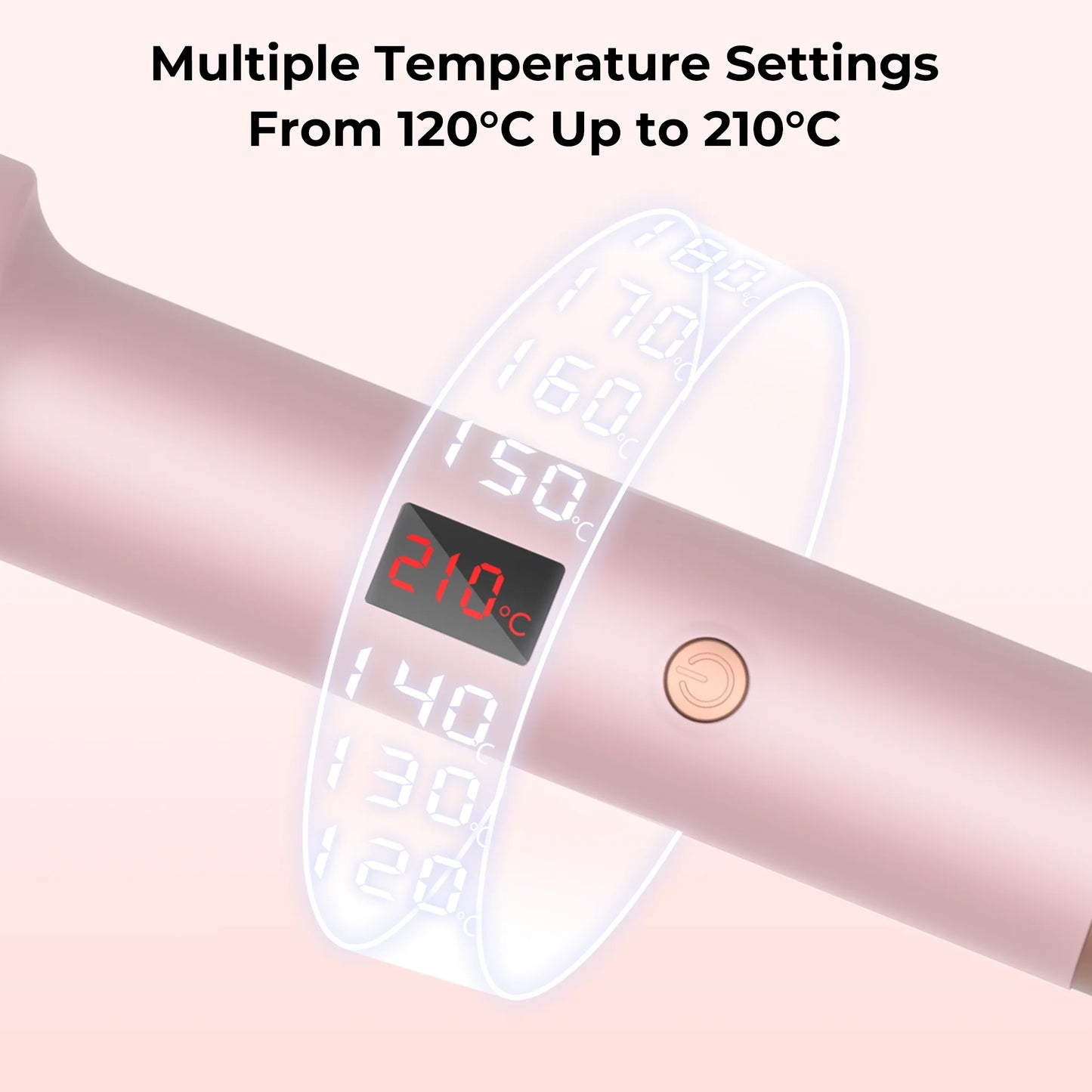 Heated Curling Brush | Electric Hair Curler With Thermal Round Brush & Anti Frizz Hair Tool - ZOOMNSTORE