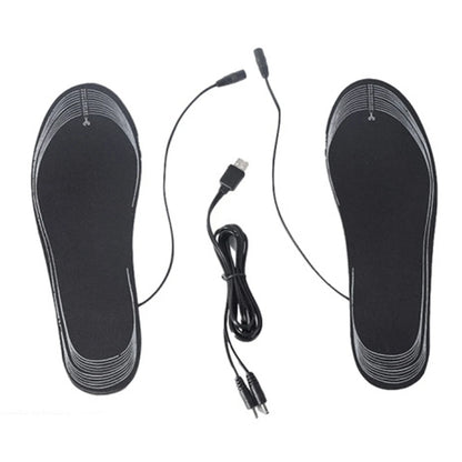 Heated Insoles - Electric Foot Warmer with Adjustable Temperature & Rechargeable Battery for Winter Hiking - ZOOMNSTORE