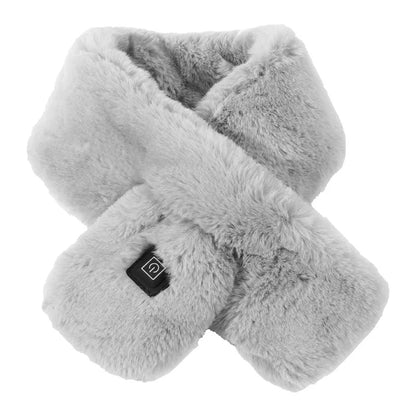 Heated Scarf - USB Soft Plush Electric Neck Warmer with Adjustable Heat for Winter - ZOOMNSTORE