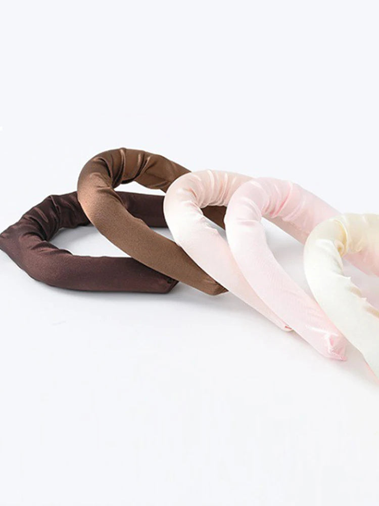 Heatless Curling Iron – Six Color Foam Curlers Set | Big Wave Sleep Hair Rollers - ZOOMNSTORE