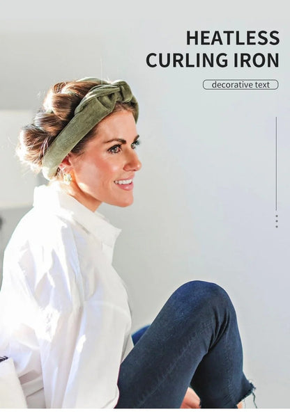 Heatless Curling Rod Soft Hair Curlers - No Heat Hair Curler Sleeping Rollers - ZOOMNSTORE