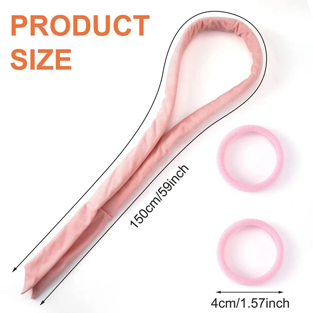 Heatless Curling Rod Soft Hair Curlers - No Heat Hair Curler Sleeping Rollers - ZOOMNSTORE