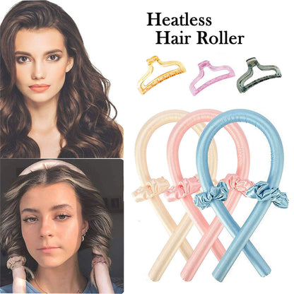 Heatless Curling Rod Soft Hair Curlers - No Heat Hair Curler Sleeping Rollers - ZOOMNSTORE