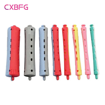 Heatless Hair Curler - 12pcs Soft Curling Rods | No Heat Rollers Wave Formers Set - ZOOMNSTORE