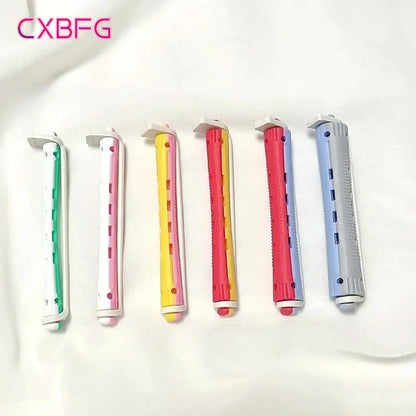 Heatless Hair Curler - 12pcs Soft Curling Rods | No Heat Rollers Wave Formers Set - ZOOMNSTORE