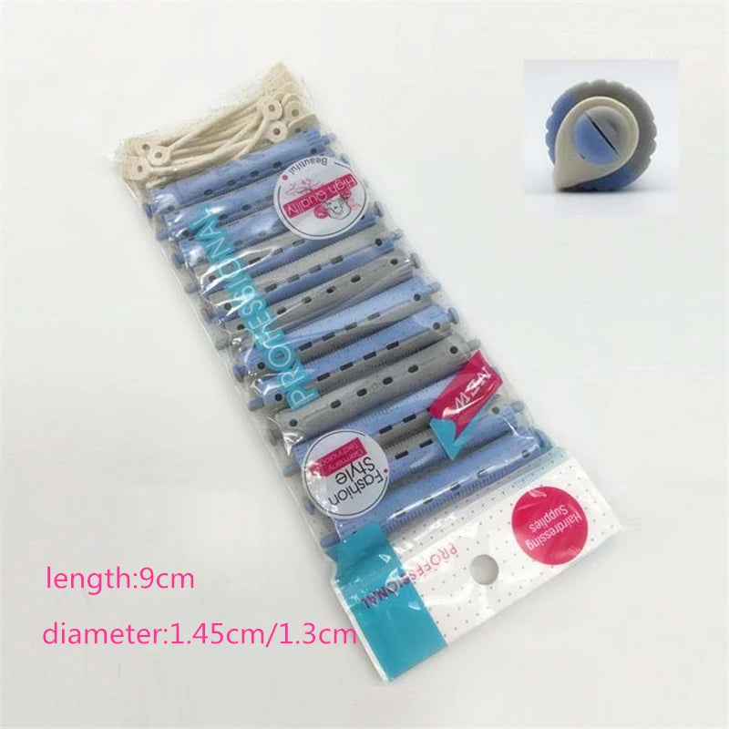 Heatless Hair Curler - 12pcs Soft Curling Rods | No Heat Rollers Wave Formers Set - ZOOMNSTORE