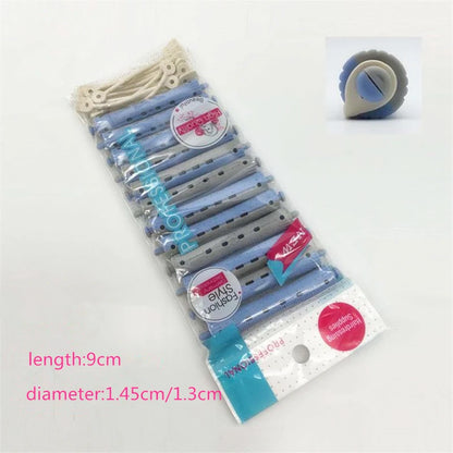 Heatless Hair Curler - 12pcs Soft Curling Rods | No Heat Rollers Wave Formers Set - ZOOMNSTORE