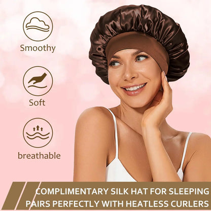 Heatless Hair Curler - Soft Foam Curlers Headband | Overnight Curling Set for Natural Curls - ZOOMNSTORE