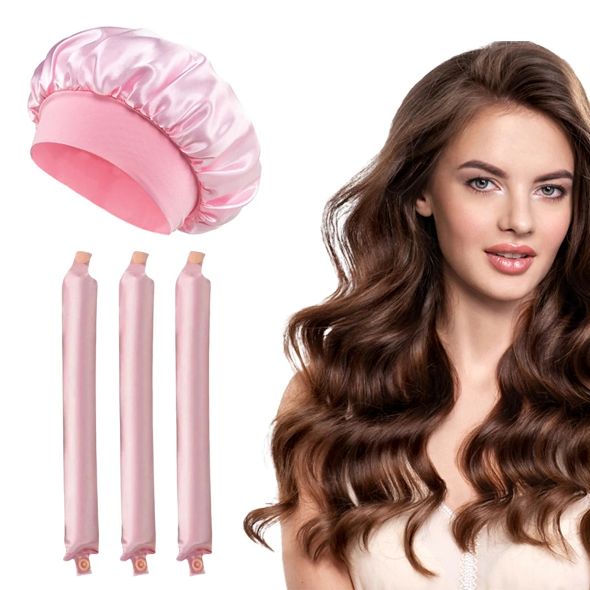 Heatless Hair Curler - Soft Foam Curlers Headband | Overnight Curling Set for Natural Curls - ZOOMNSTORE