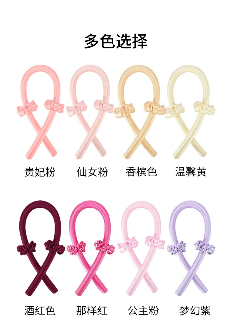 Heatless Hair Curler – Soft Headband Curlers | No Heat Curlers For Sleeping - ZOOMNSTORE