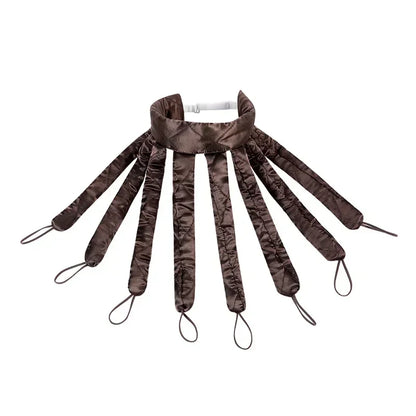 Heatless Hair Curler - Velcro Octopus Sleep Curling Band With Soft Foam Rollers - ZOOMNSTORE