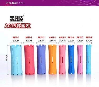 Heatless Hair Curler - Plastic Perm Rods & Hair Curling Rollers | Self Grip Foam Rollers - ZOOMNSTORE