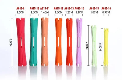 Heatless Hair Curler - Plastic Perm Rods & Hair Curling Rollers | Self Grip Foam Rollers - ZOOMNSTORE