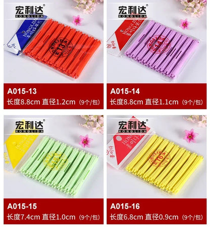 Heatless Hair Curler - Plastic Perm Rods & Hair Curling Rollers | Self Grip Foam Rollers - ZOOMNSTORE