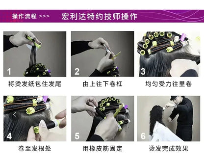 Heatless Hair Curler - Plastic Perm Rods & Hair Curling Rollers | Self Grip Foam Rollers - ZOOMNSTORE